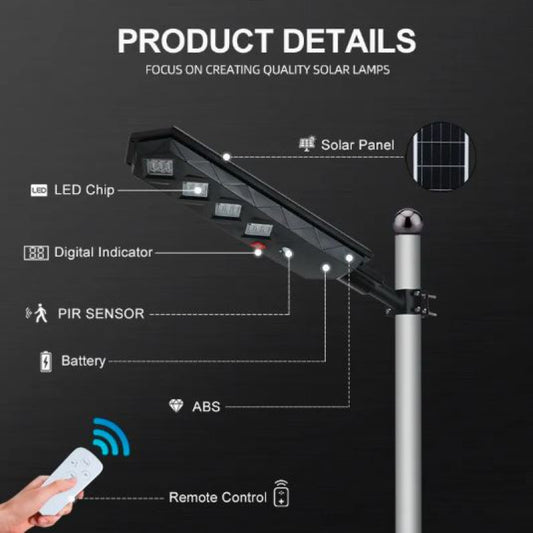 Premium 150W Solar Street Light