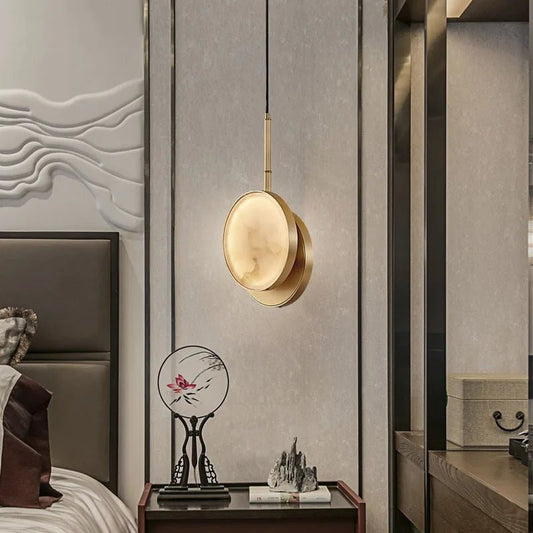 Marble Frosted Pendant