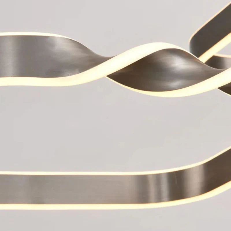 Modern Twister Linear Light