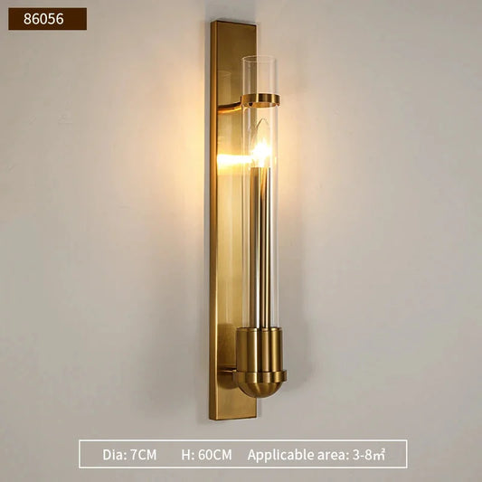 Harper Contemporary Gold Wall Sconce