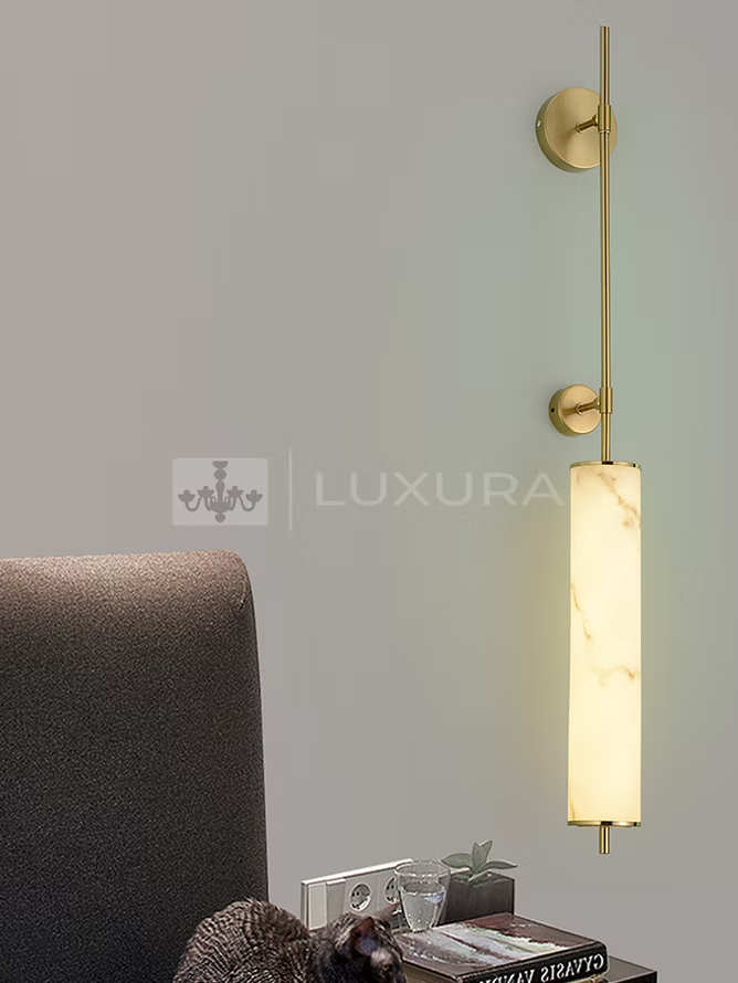Modern Marble Textured Wall Light