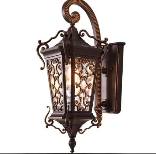 European Victorian Wall Lamp Traditional Outdoor Wall Light