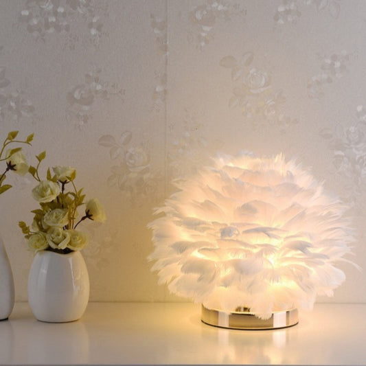 Feather Lamp
