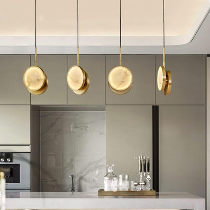 Marble Frosted Pendant