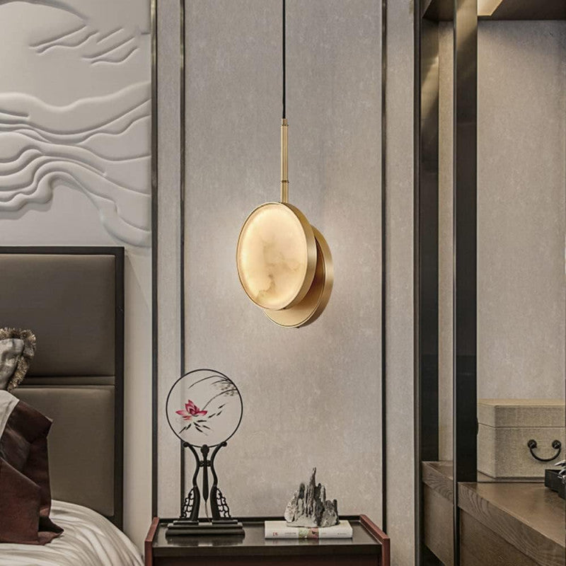 Marble Frosted Pendant