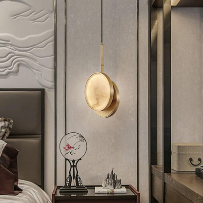 Marble Frosted Pendant