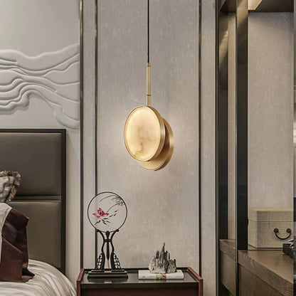 Marble Frosted Pendant