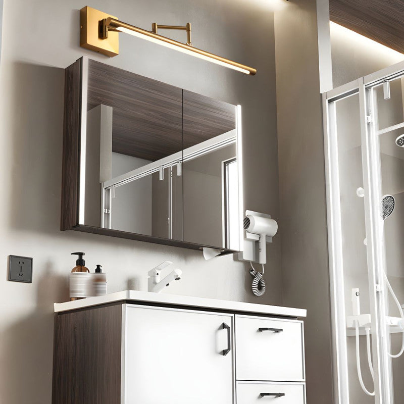 Retractable Mirror Light