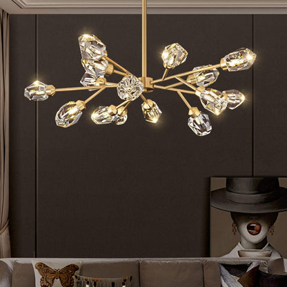 Diamond Cut Chandelier