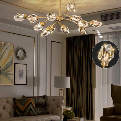 Diamond Cut Chandelier