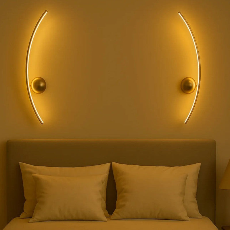 Golden Arch Wall Sconce