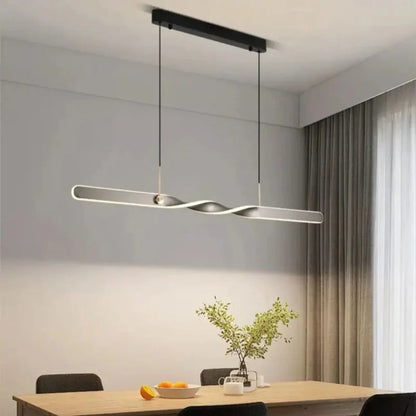 Modern Twister Linear Light