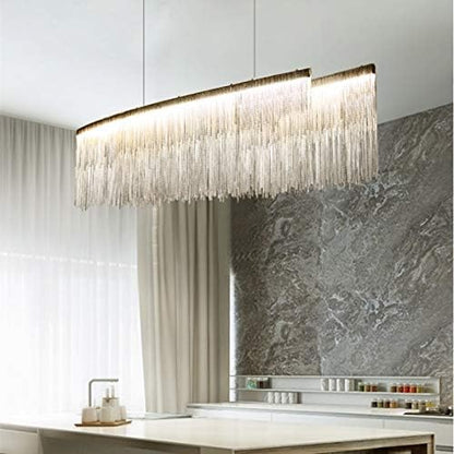 Modern Luxury Waterfall Chandelier Light
