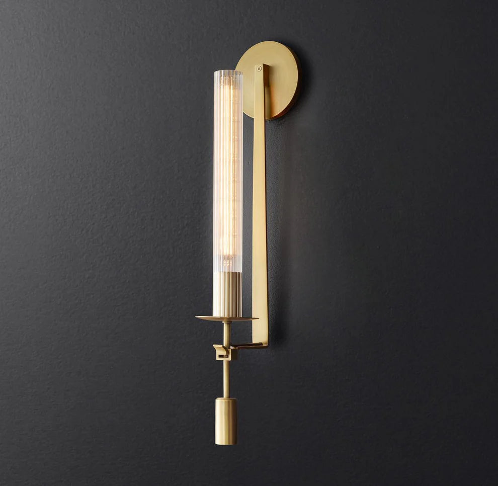 Elegant Copper Wall Sconce Lamp