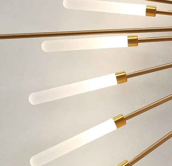 Modern Fireworks Chandelier