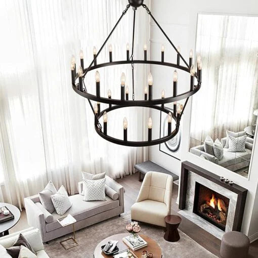 Modern Turkish Style Round Chandelier