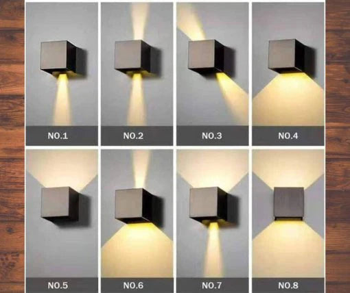 LED Outdoor Updown Adjustable Wall Elevation Light