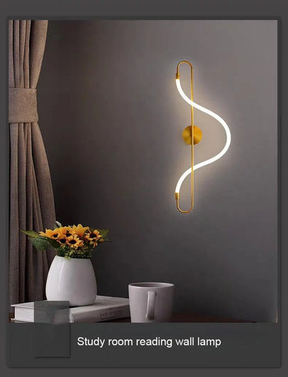 Modern Artistic Long Tube Wall Lamp