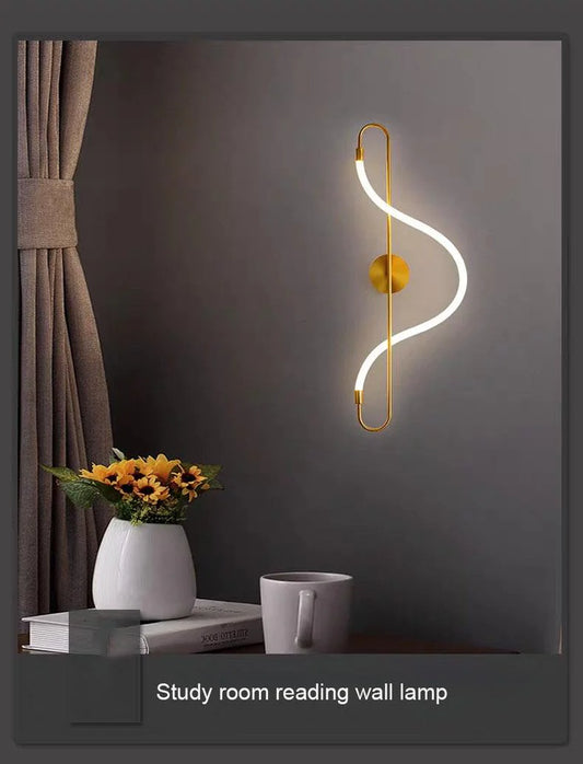 Modern Artistic Long Tube Wall Lamp