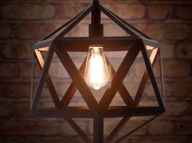 Hexagon Geometric Hanging Lamp