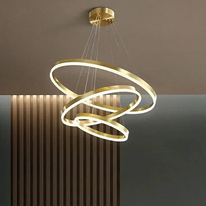 3 Rings Modern LED Chandelier