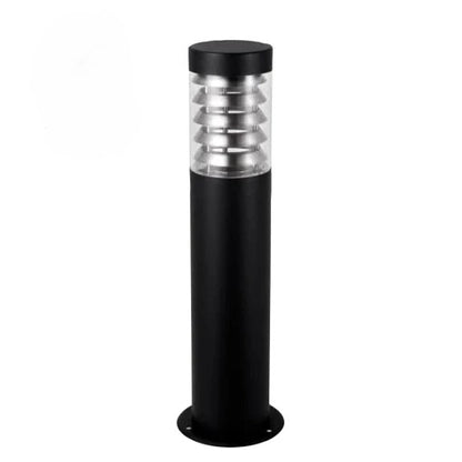 Aluminum Garden Bollard Light Black