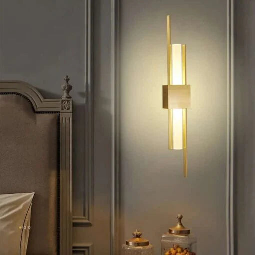 Modern Gold Long Wall Light