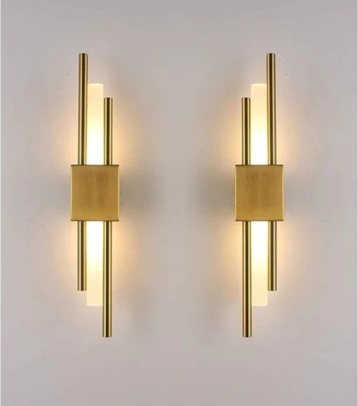 Modern Gold Long Wall Light