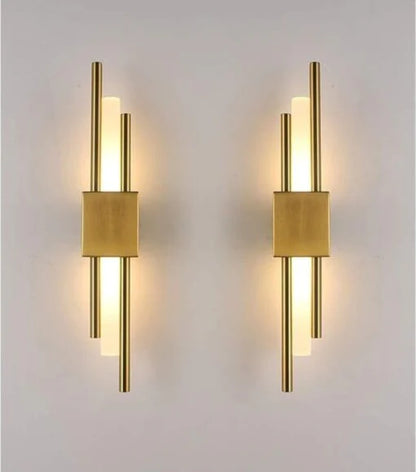 Modern Gold Long Wall Light
