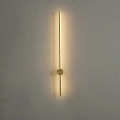 Modern Gold Stick Wall Light