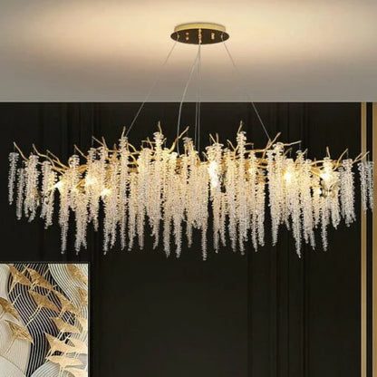 Dinning Crystal Tree Branches Chandelier