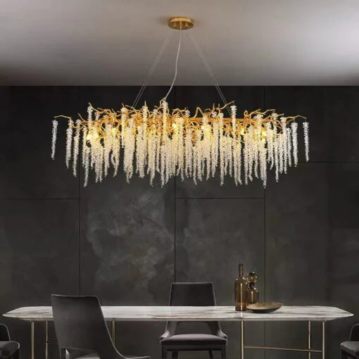 Dinning Crystal Tree Branches Chandelier