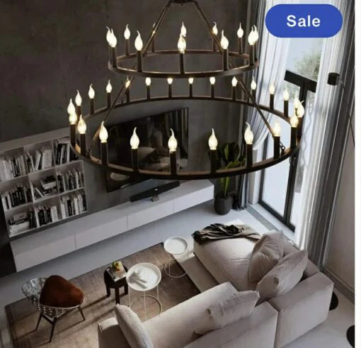 Modern Turkish Style Round Chandelier