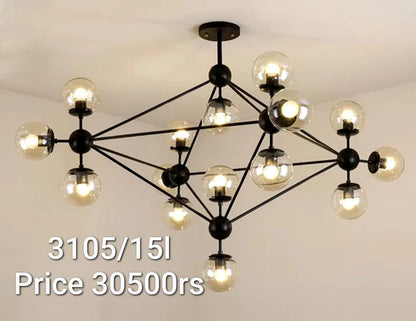 Luxara Contemprory Globe Chandelier