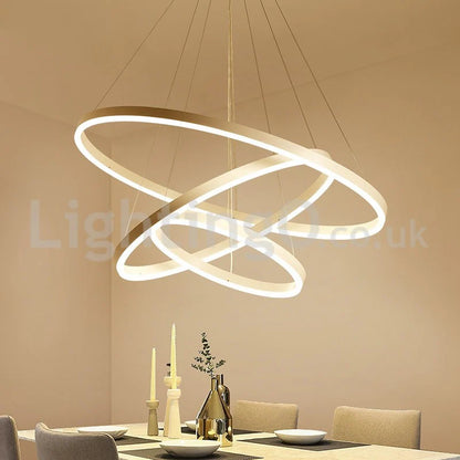 3 Rings Modern LED Chandelier