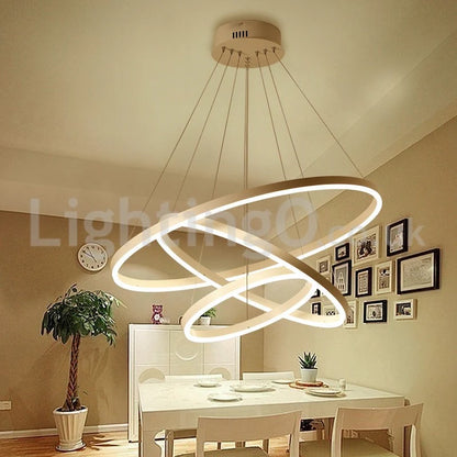 3 Rings Modern LED Chandelier