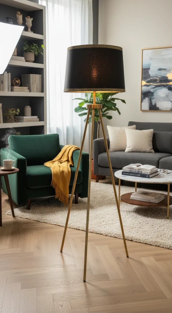 Modern Tripod Floor Lamp