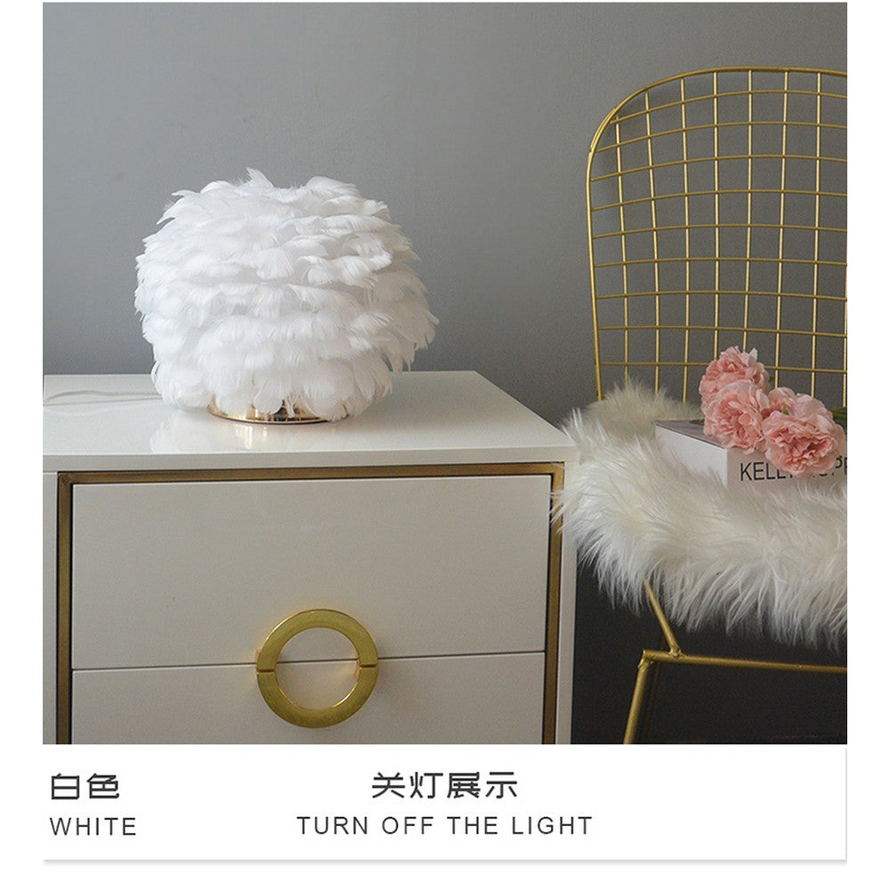 Feather Lamp