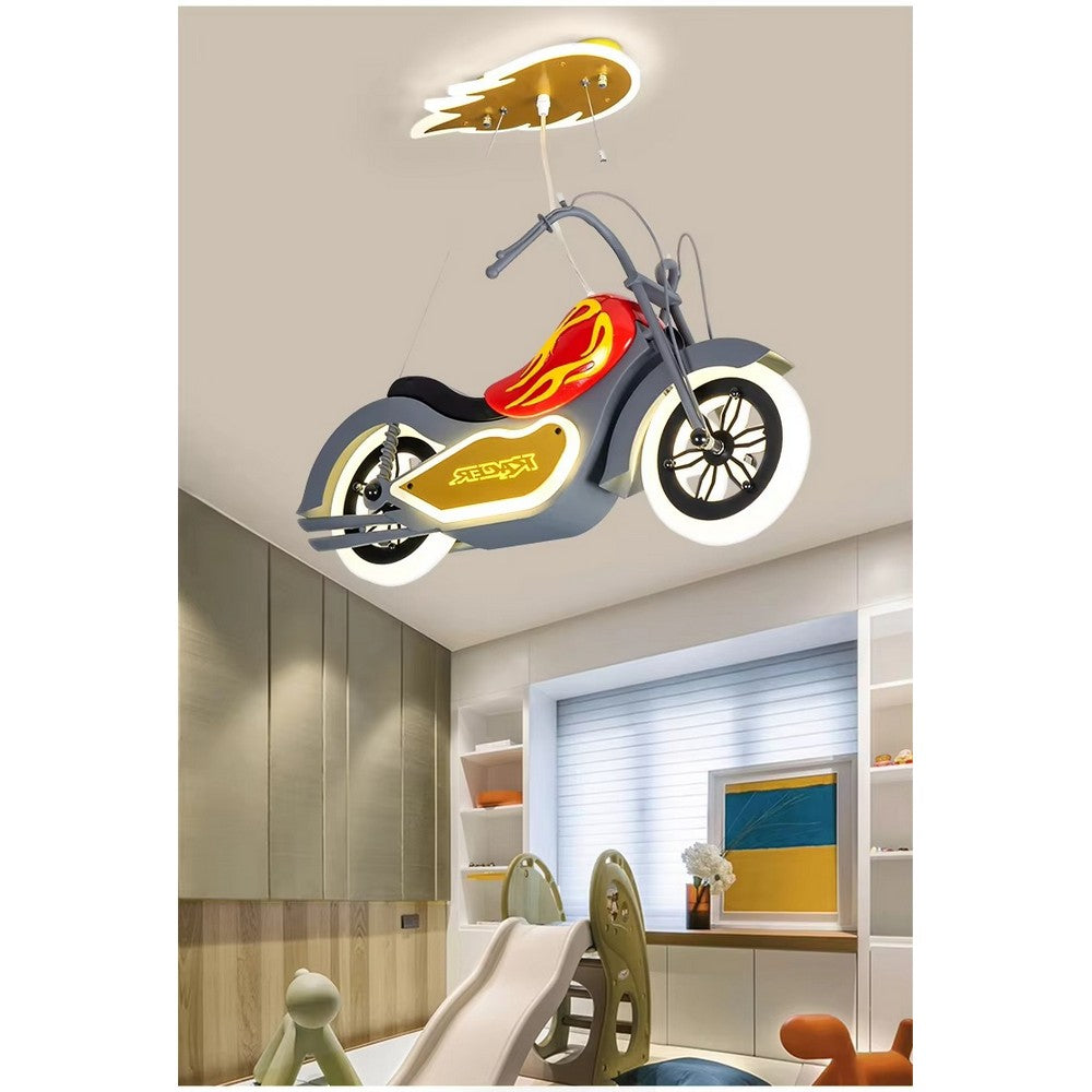 Motorbike Chandelier