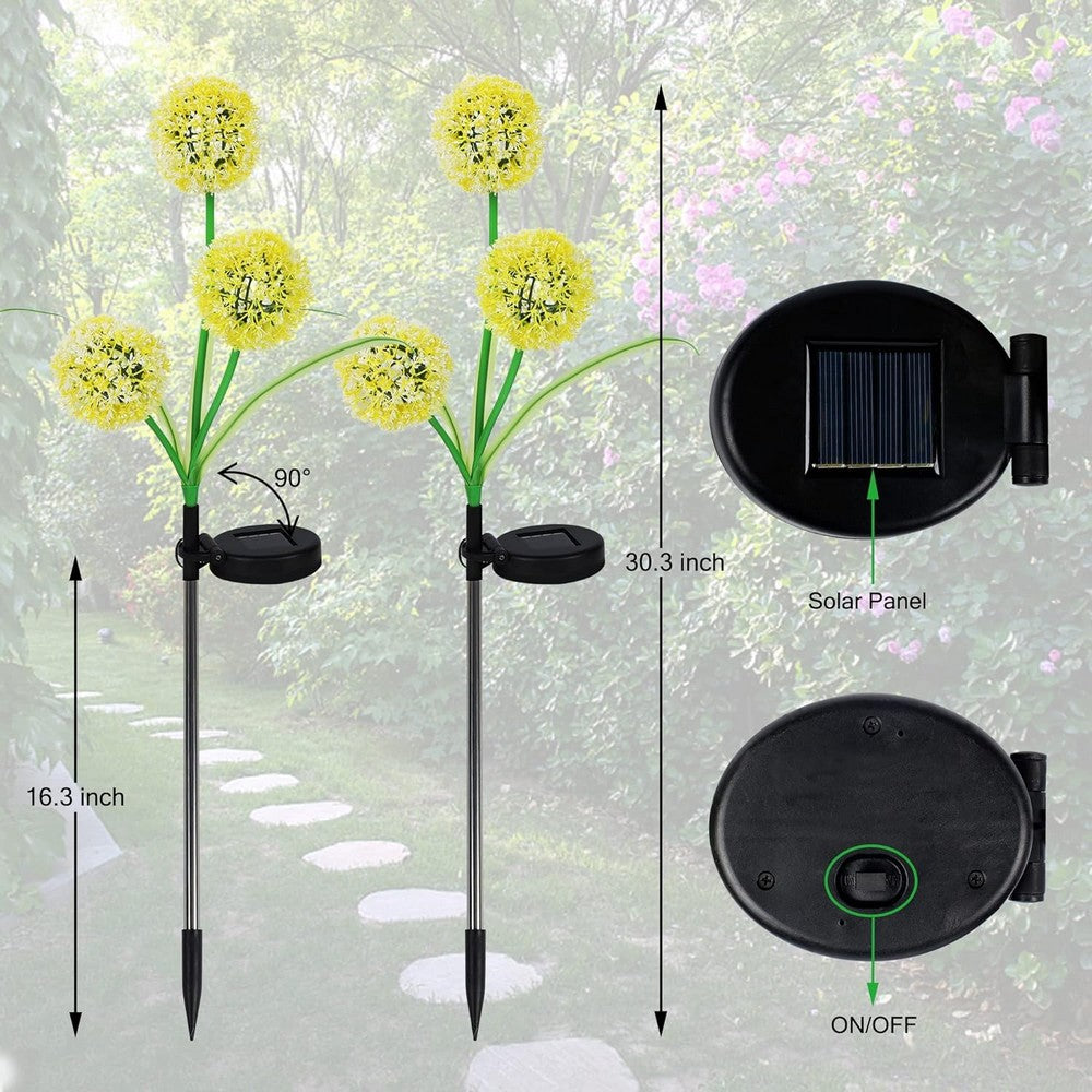 Green Plant Solar Lamp